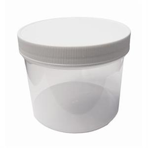 ES60480 | Container 16oz. Clarified Polypropylene with white