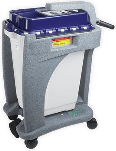 305093 | SHARPS COLL TROLY FOOT OP 19GL RECYKLEEN