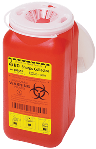 305477 | SHARPS COLL 5GAL RED 1102 VENTED CAP
