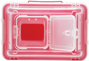 305489 | SHARPS COLL 6.9QT RED VENTED CAP