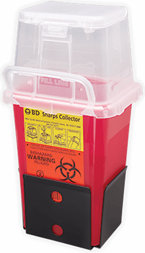 305602 | SHARPS COLL SLIDE CLOSE 9GAL GASKET RED