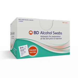 326895 | SWAB ALCOHOL 100 BX 1200