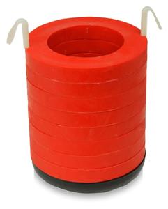 339108 | 62mm Diameter Polypropylene Tube Adapter Assembly for Multi-Disc, Quantity of One