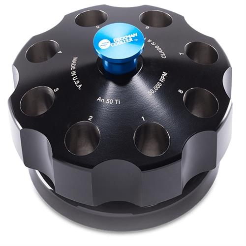 363782 | An-50 Ti Analytical 8-Place Titanium Rotor