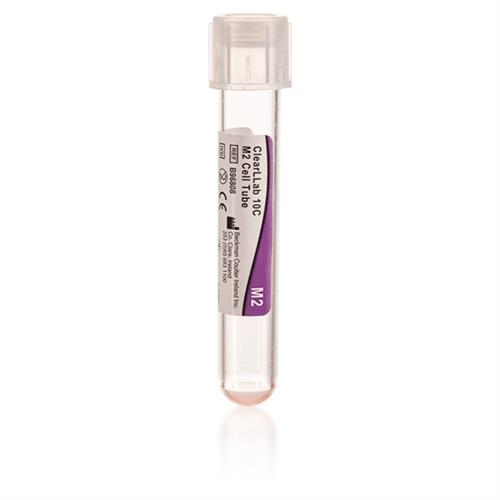B96808 | ClearLLab 10C M2 Cell Tube, 25 Tests, CE, IVD