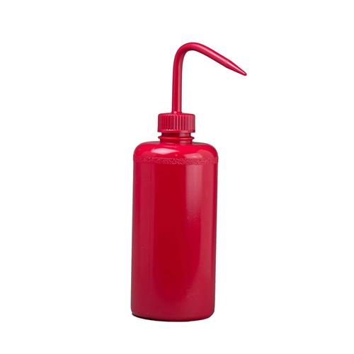 F11650-0016 | BOTTLE WASH PE NM WITH RED CLOSURE 16OZ