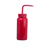 F11651-0016 | BOTTLE WASH PE WM WITH RED CLOSURE 16OZ
