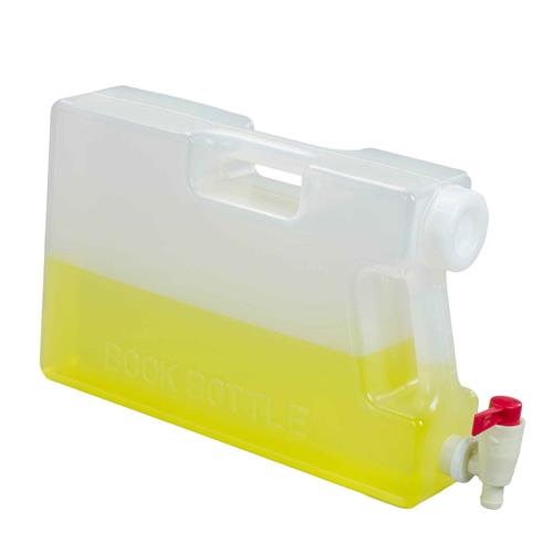 H11862-0005 | BOTTLE PP BOOK WITH SPIGOT 5LITER