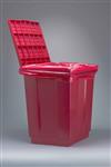 F13197-0000 | CAN W LID DISPOSAL BIOHAZARD RED