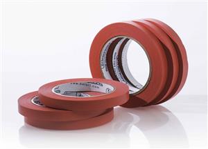 F13484-0050 | WRITE ON LABEL TAPE 40YDS RED 1 2 6PK