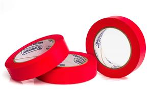 F13484-0100 | WRITE ON LABEL TAPE 40YDS RED 1 3PK
