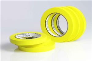 F13485-0050 | WRITE ON LABEL TAPE 40YD YELLOW 1 2 6PK