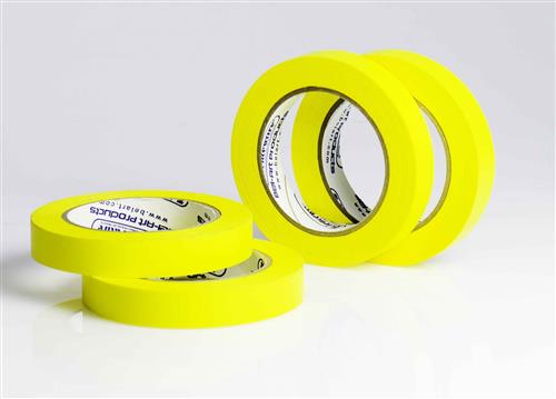 F13485-0075 | WRITE ON LABEL TAPE 40YD YELLOW 3 4 4PK