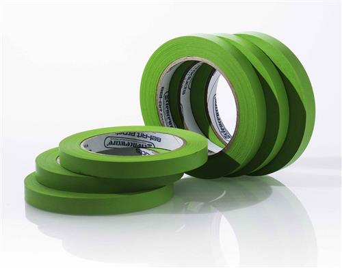 F13486-0050 | WRITE ON LABEL TAPE 40YDS GREEN 1 2 6PK