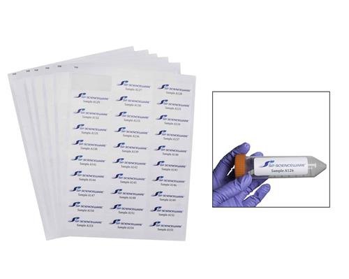 F13491-6725 | CRYO LABELS SHEETS 67X25MM WHITE