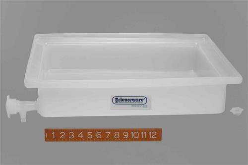 F16292-0000 | TRAY LDPE 18 X22 X4 WITH FAUCET