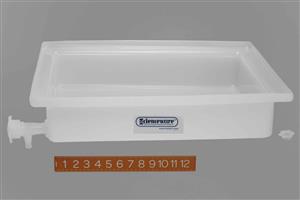 F16292-0000 | TRAY LDPE 18 X22 X4 WITH FAUCET
