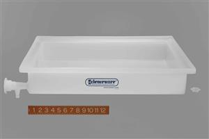 F16293-0000 | TRAY LDPE 21 1 2 X25 1 2 X4 WITH FAUCET