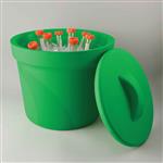 M16807-4004 | MT2 ICEBUCKET W LID 4.0L GREEN 1 EA