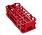 F18746-0003 | NO WIRE RACK PP TEST TUBE 25MM RED