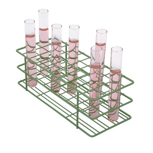 F18762-0000 | POXYGRID RACK WIRE TEST TUBE GREEN