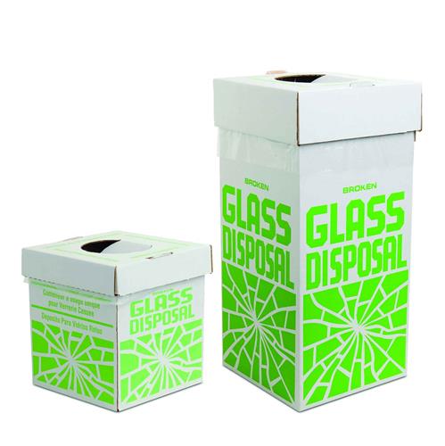 F24653-0002 | BOX BROKEN GLASS DISPOSAL BENCH MODEL