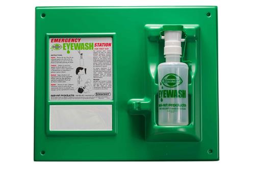 F24868-0000 | STATION DOUBLE EYE WASH WITH TWO 32OZ