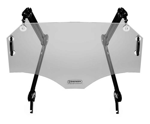 F24966-0004 | SHIELD ACRYLIC SPLASH DOUBLE WALL MOUNT