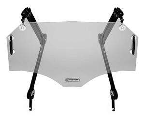 F24966-0004 | SHIELD ACRYLIC SPLASH DOUBLE WALL MOUNT