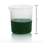 F26212-0000 | BEAKER PP 150ML GRADUATED 12 PKG 48 CASE