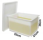 H34090-0000 | TANK PE RECTANGULAR WITH LID 20GALLON