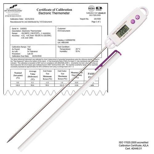 B60900-1900 | Thermometer DURAC 50 300C 58 572F