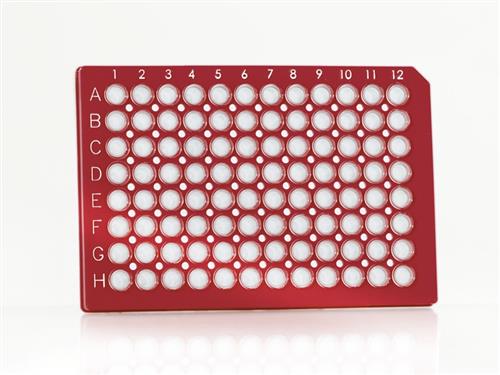 4TI-0770/R | FrameStar® 96 Well Semi-Skirted PCR Plate, ABI® Style