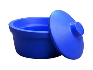 BCS-115-25B | Ice Pan with Lid, Round 2.5l