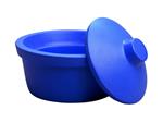 BCS-115-25B | Ice Pan with Lid, Round 2.5l