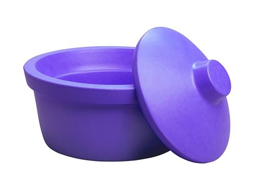 BCS-115-25PL | Ice Pan with Lid, Round 2.5l