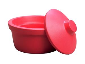 BCS-115-25R | Ice Pan with Lid, Round 2.5l