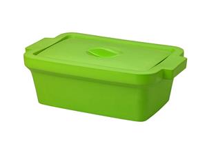 BCS-117GR | Ice Pan with Lid, Rectangle 4l