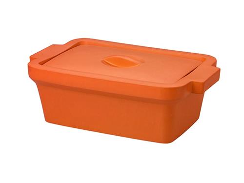 BCS-117OR | Ice Pan with Lid, Rectangle 4l