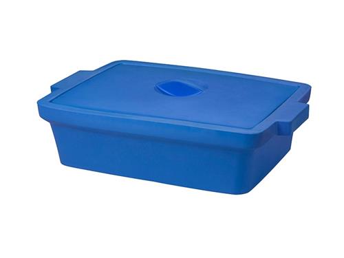 BCS-118B | Ice Pan with Lid, Rectangle 9l