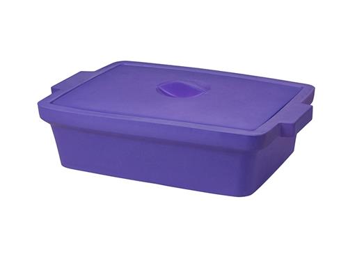 BCS-118PL | Ice Pan with Lid, Rectangle 9l