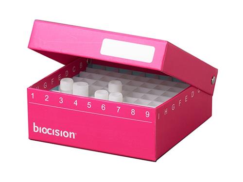 BCS-206PK | Hinged CryoBox 2 Inch, 81-Place