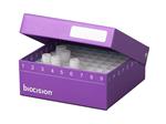 BCS-217P | Hinged CryoBox 2 Inch, 81-Place, with Drain Holes