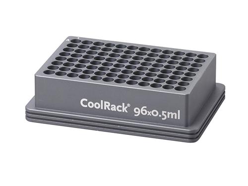 BCS-231 | Thermoconductive Tube Rack for 96 x 0.5ml Barcoded Tubes (formerly CoolRack® 96x0.5ml)