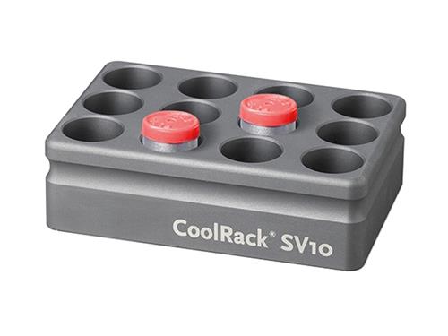 BCS-265 | Thermoconductive Tube Rack for 12 x 10ml Injectable Cell Therapy Ampules (formerly CoolRack® SV10)