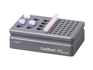 BCS-523 | Thermoconductive Tube Rack for Microcentrifuge Tubes Plus Strip Wells (formerly CoolRack® XT M-PCR)