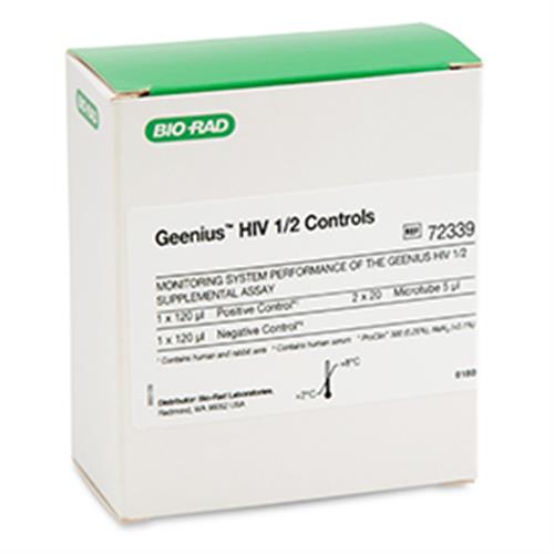 72339 | Geenius HIV 1 2 Supplem Controls 2x120 L