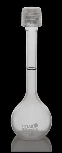 107297 | Volumetric Flask, PFA, Class A, with PFA screw cap