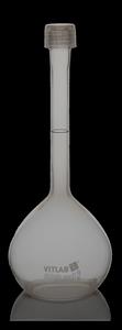 107597 | Volumetric Flask, PFA, Class A, with PFA screw cap