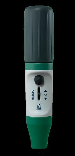 26201 | macro pipette controller for pipettes 0.1-200 ml, green, with spare membrane filter